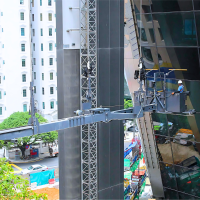 building maintenance unit at Ilham Baru Tower