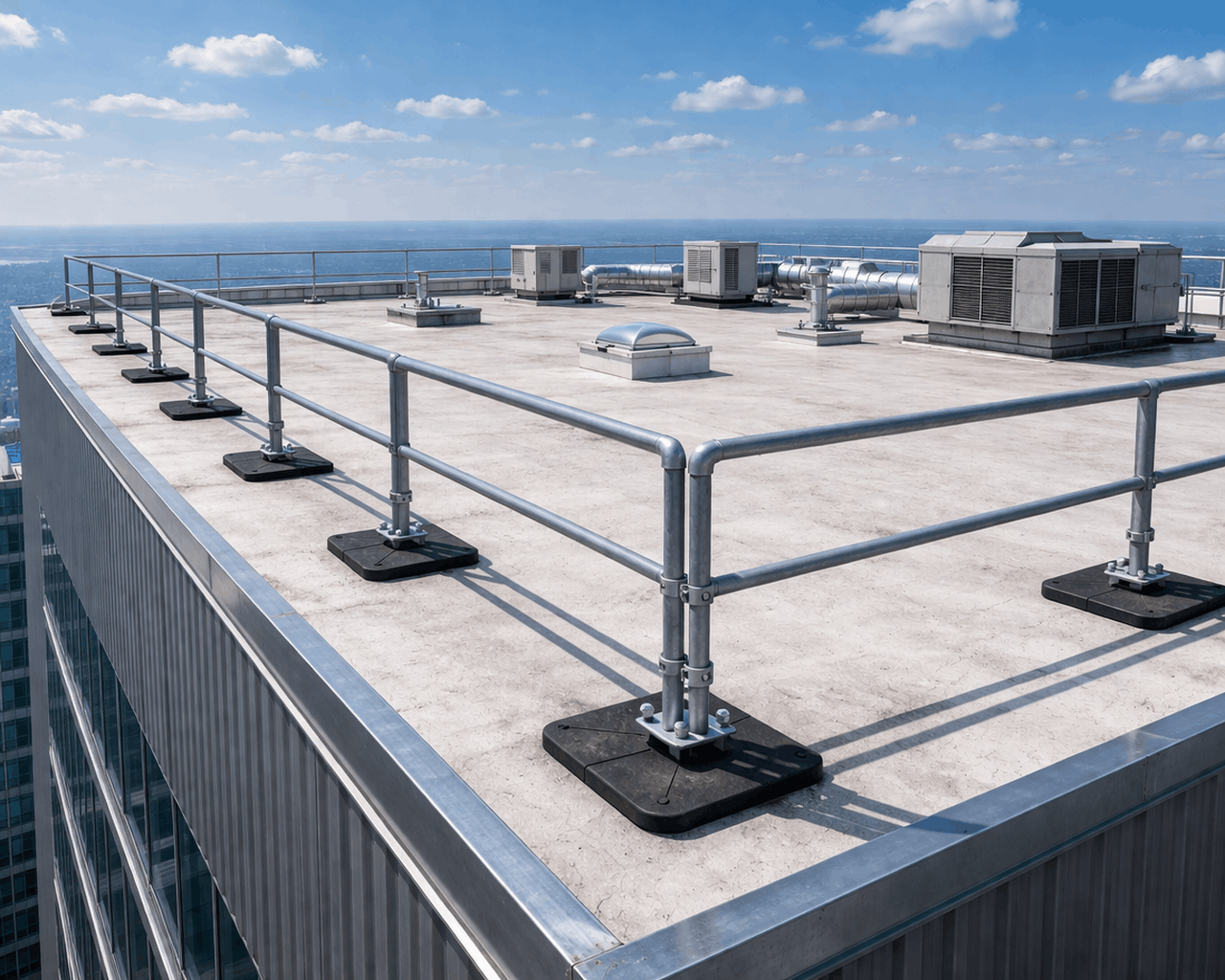 Roof Guardrail Installation Planning for Safety Standards