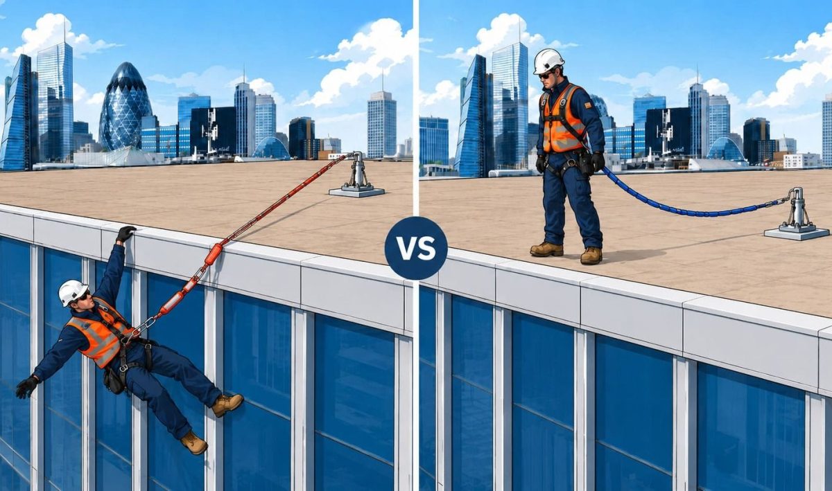 Fall Arrest vs Fall Restraint: What Are the Key Differences for Safe Facade Access
