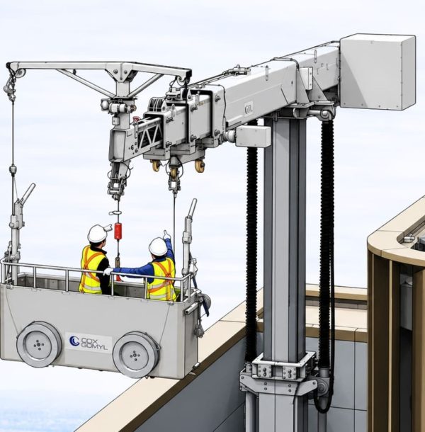 Cómo protegen a los trabajadores y a los edificios las modernas unidades de mantenimiento de edificios