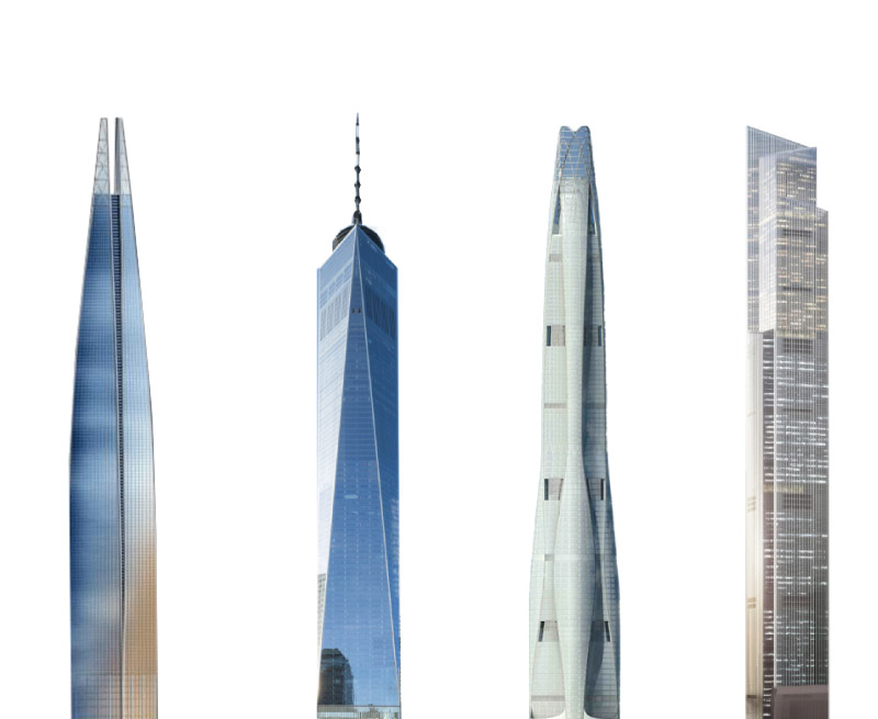 Top 12 Global Skyscapers Project References