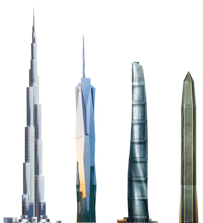 Top 12 Global Skyscapers Project References
