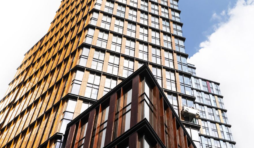 integrated design for facade access