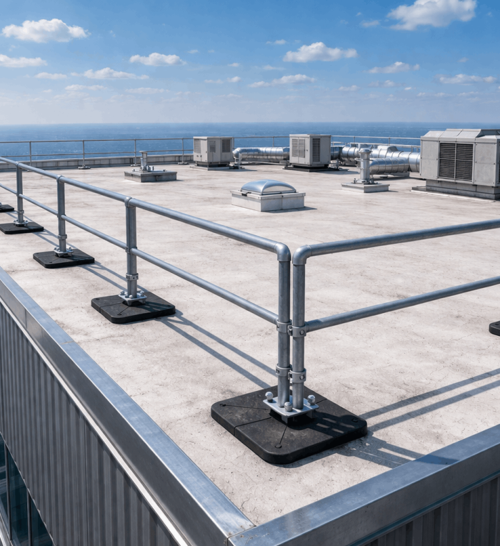 Hoe U de Installatie Van Een Dakreling Plant Die Voldoet Aan de Veiligheidsnormen