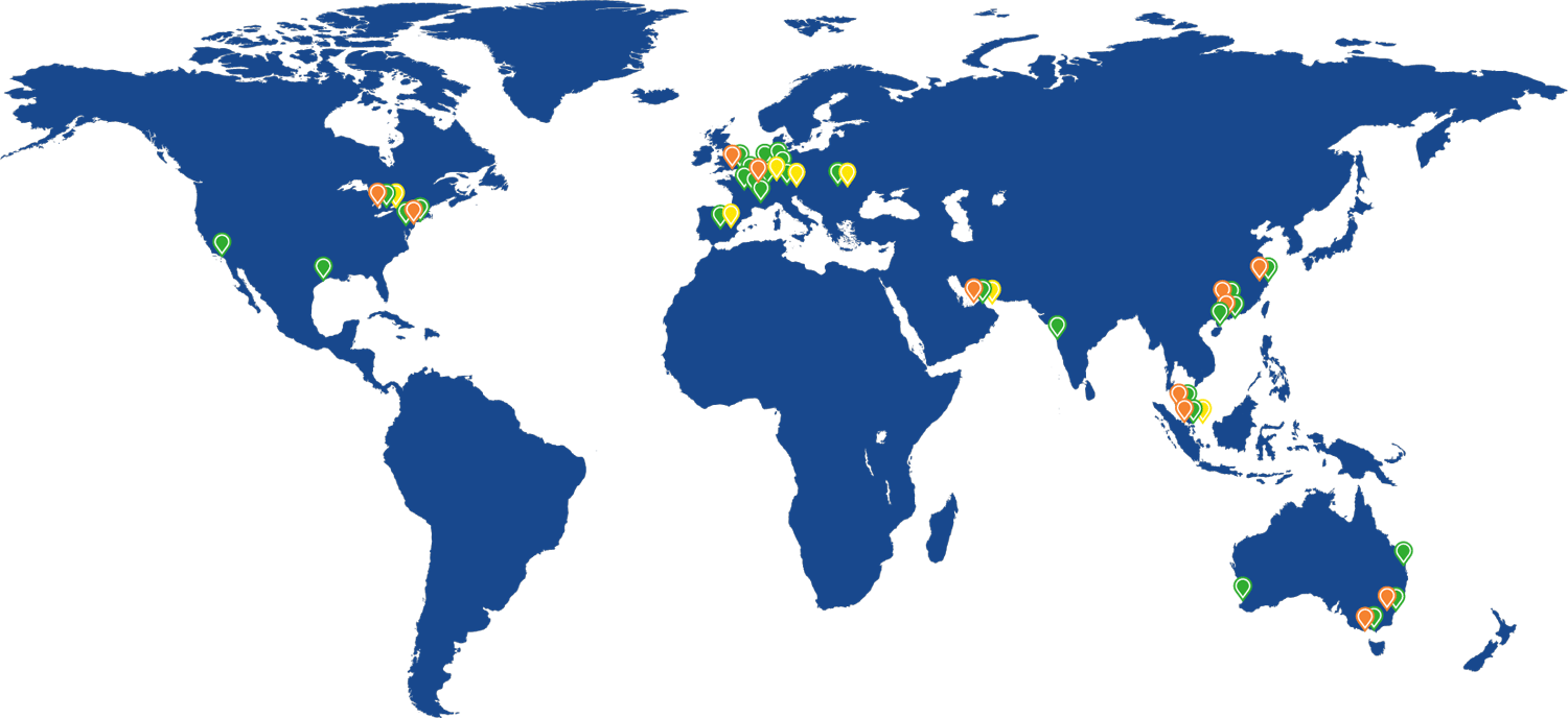 Facade Access Solutions Global Presence
