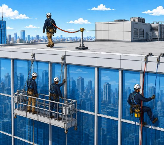 Fall Protection Types: A Practical Guide for High-Rise and Facade Access Work