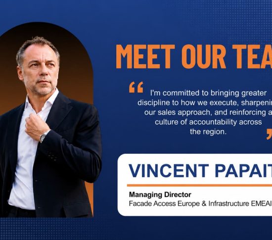 Leading Growth Across Europe: Meet Vincent Papait, Façade Access Solutions’ New Regional Leader