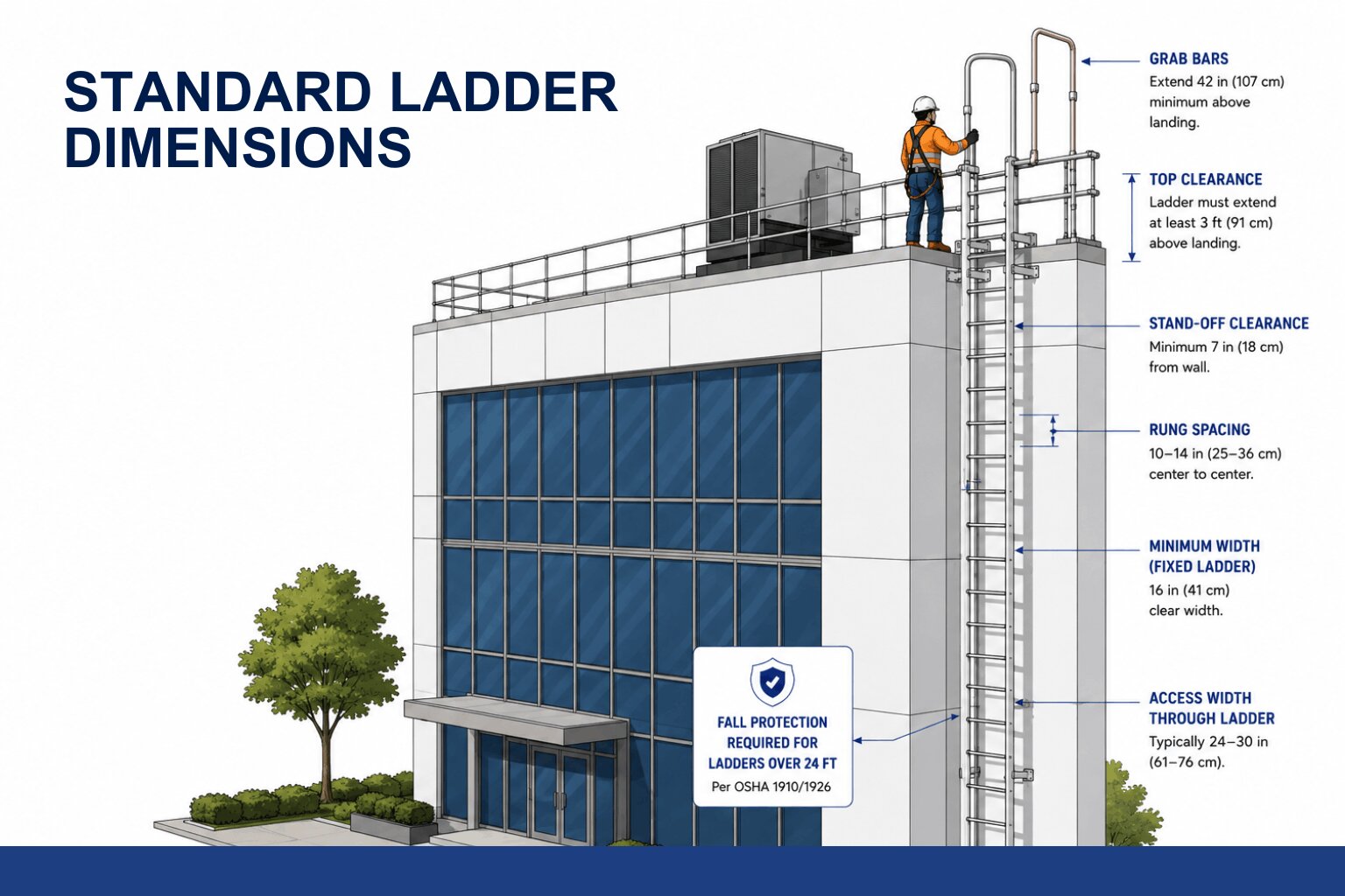 Standard Ladder Dimensions